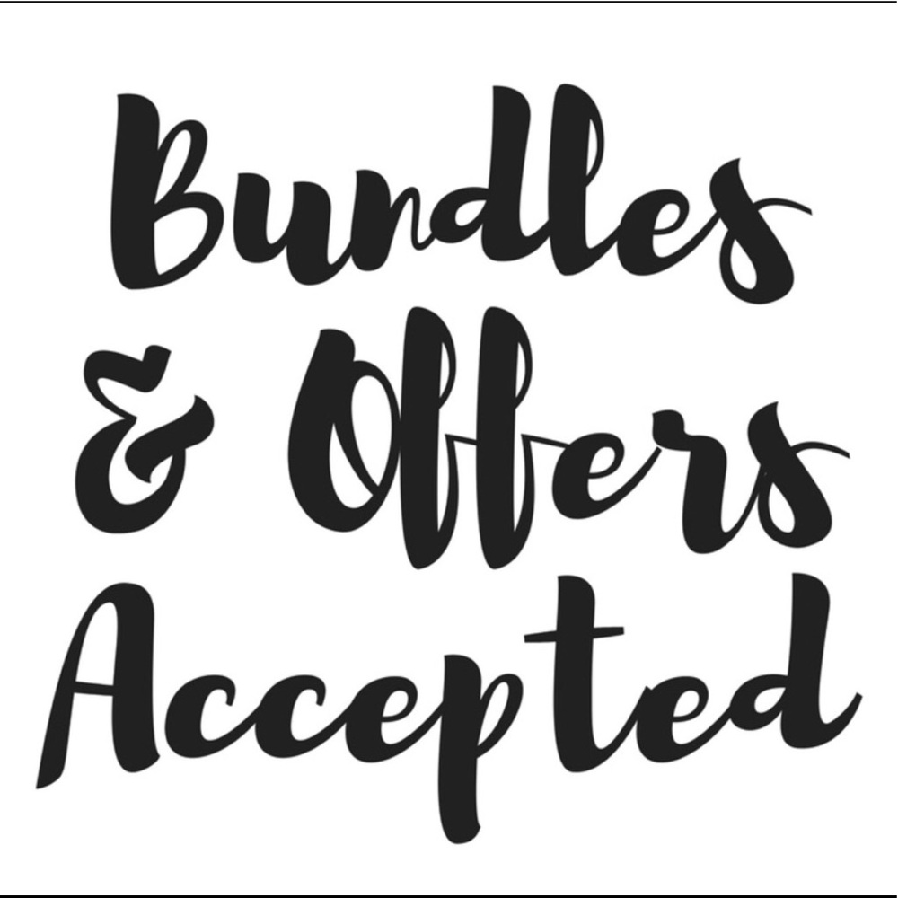 Accepting reasonable offers and bundle deals 💕